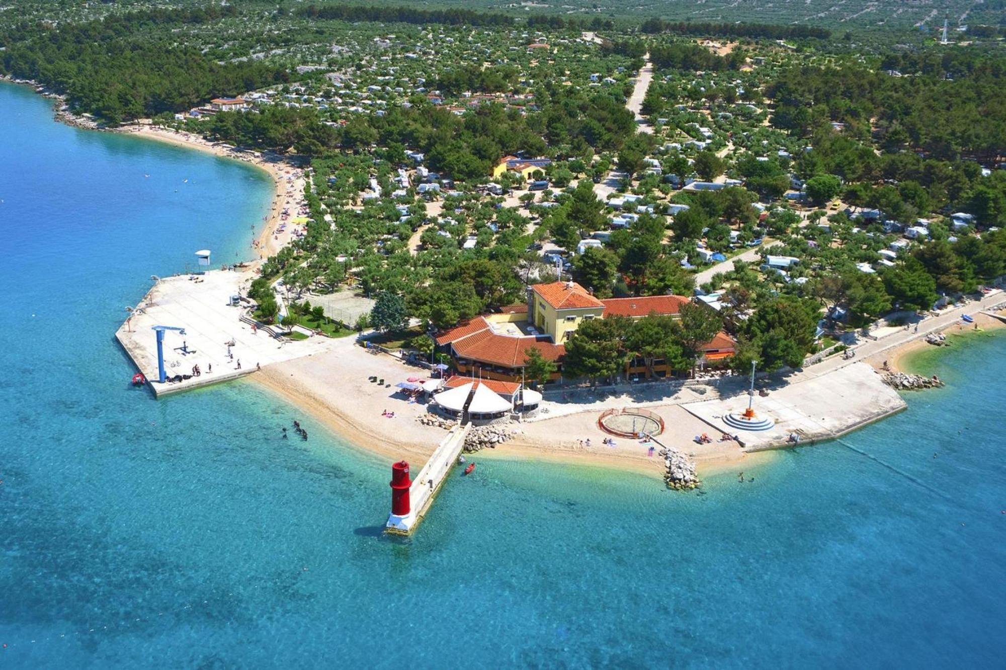 Mobile Homes In Camp Kovacine, Cres, With Long Pebble Beach المظهر الخارجي الصورة